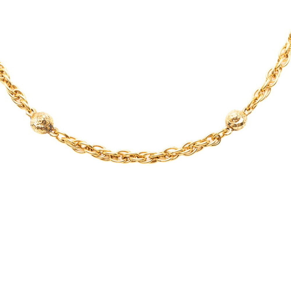 CHANEL Gold Necklace